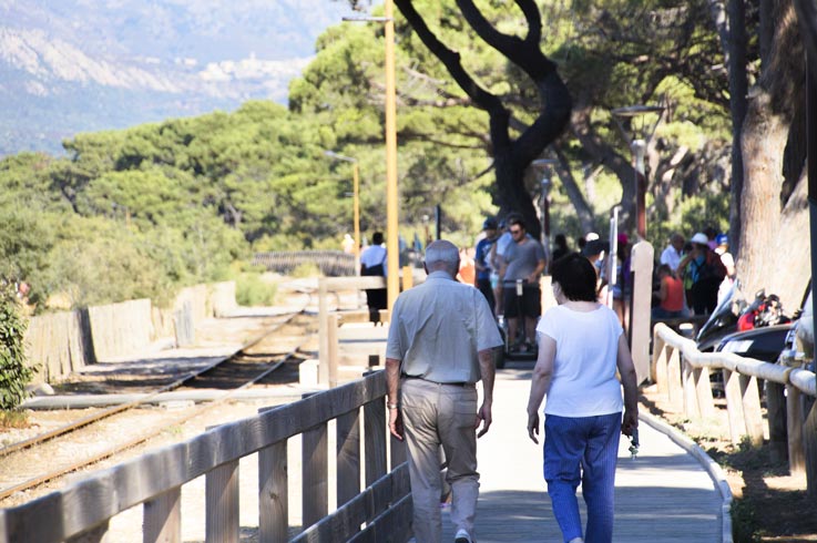 Camping Korsika Aktivität zu Fuß
