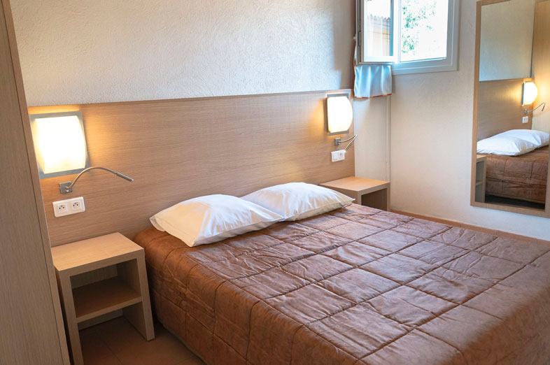 Appart Typ 3 Wohnzimmer Camping Korsika