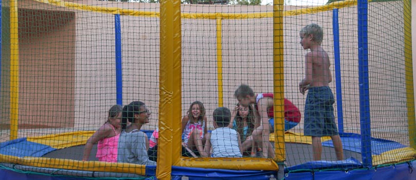 Spielplatz Campingplatz Korsika