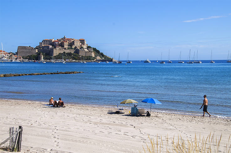 Campingplatz Korsika am Strand gelegen