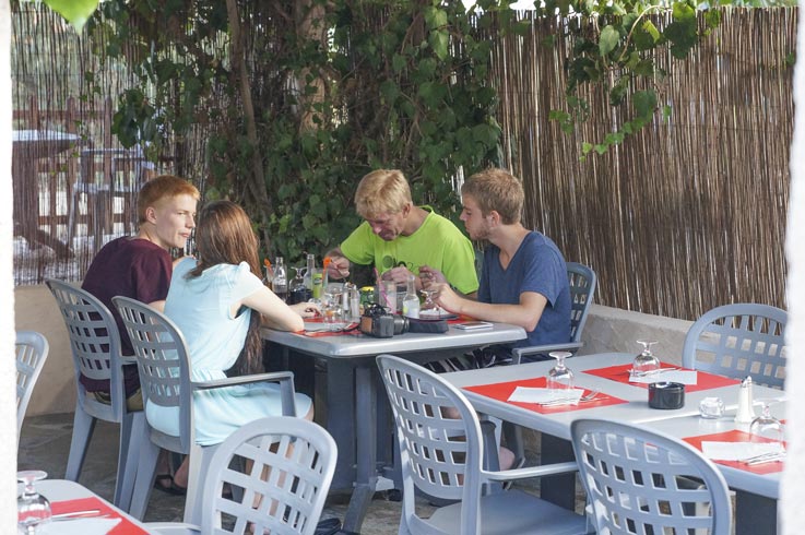 Campingplatz Restaurant Korsika