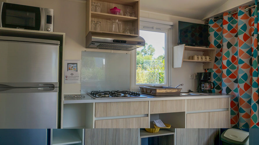 Küche MH Roccapina Camping Biber