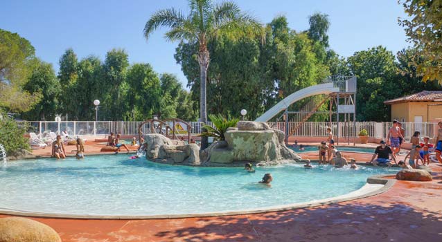 Campingplatz Ajaccio Schwimmbad