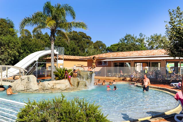Campingplatz mit Schwimmbad Bastia