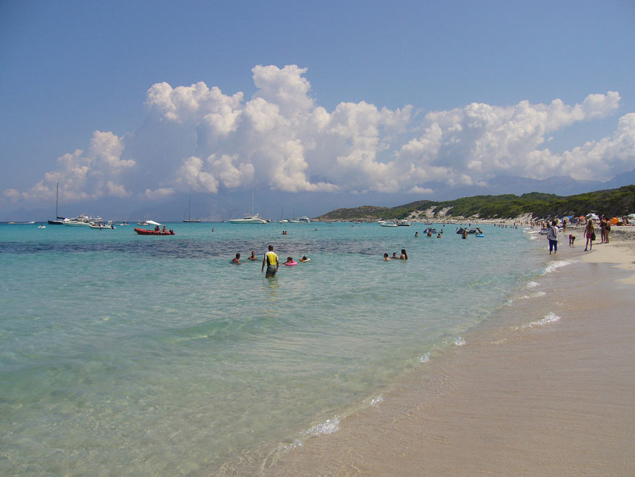 île Rousse Strand