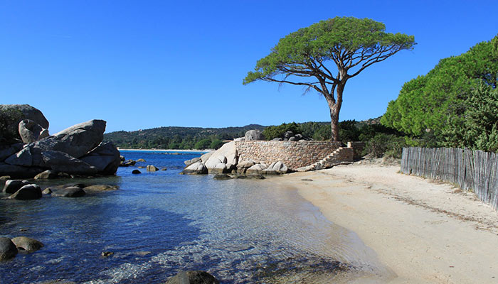 Campingplatz Palombaggia am Meer