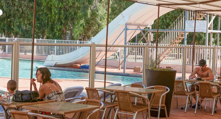 Campingplatz Schwimmbad Sicherheit Korsika